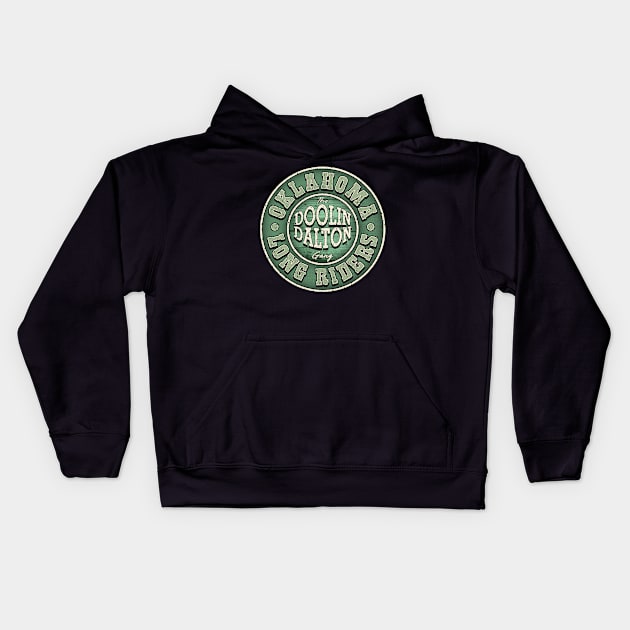 The Oklahoma Long Riders. The Doolin Dalton Gang Kids Hoodie by robotrobotROBOT